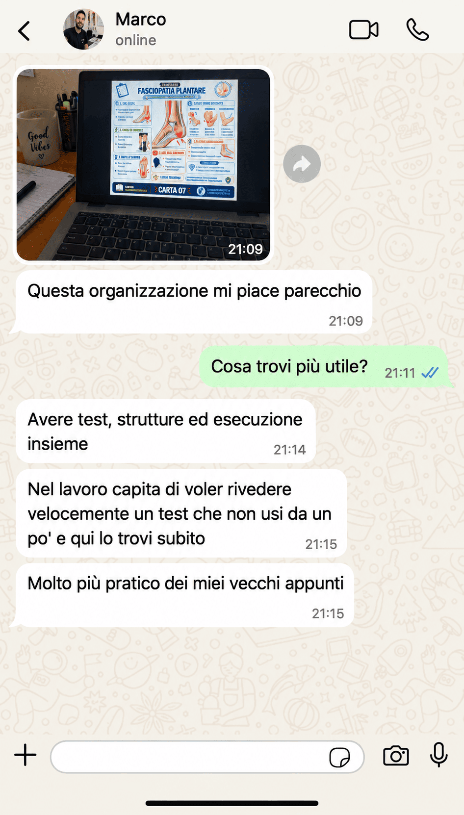 Testi ortopedici - Mappa mentale 3