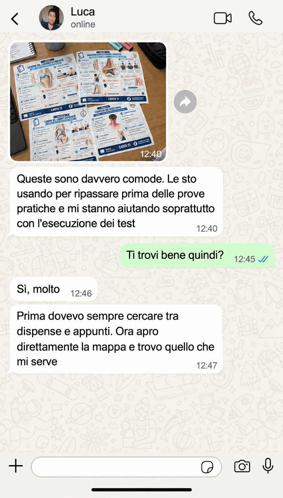 Testi ortopedici - Mappa mentale 5